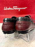 Salvatore Ferragamo Men's Burgundy Leather Driving Loafers S: 7.5 US (preowned)