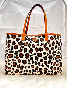 Tory burch kerrington leopard tote new arrivals