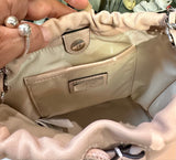 Ralph Lauren Leather Medium Emmy Bucket Chain Shoulder Bag pink (preowned/new w/tags)