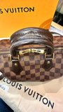 LOUIS VUITTON SPEEDY 25 Bandouliere Damier ebene shoulder bag Brown (preowned)