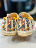 Tory Burch Beige Floral Espadrilles size 7 (preowned)