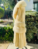 Genuine Long Mink Fur Coat size Small (preowned)