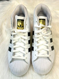 ADIDAS superstar Up Wedge FW0118 Women’s Shoes Cloud white-core Black size 7.5 (preowned)