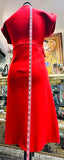 Carolina Herrera Red Dress size XS