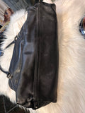 Marc Jacobs Black Leather Shoulder Bag with Gold Hardware (preowned)