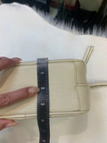 Prada Leather Cream Camera-Style Crossbody Bag (preowned)