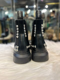 Alexander McQueen Studded Chelsea Boots size 38.5 D (preowned)