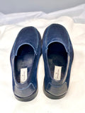 Ermenegildo Zegna Navy Blue Suede for men size 9 (preowned)