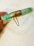 Jade Bangle Bracelet 14k (preowned)