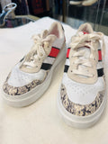 Cole Haan Cream and white Sneakers with Red Interior size 8B (preowned)