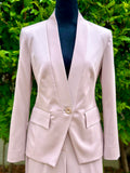 ST. JOHN MAUVE PINK PANT SUIT SET for Woman size 4 (preowned)