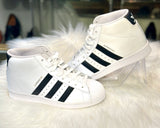 ADIDAS superstar Up Wedge FW0118 Women’s Shoes Cloud white-core Black size 7.5 (preowned)