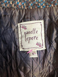 Nanette Lepore Multicolor Embroidered Trench Coat (preowned)size 8