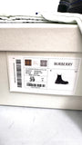 BURBERRY LEATHER CREEPER CHELSEA BOOTS size39