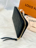 Louis Vuitton 2021 Empreinte Zip-py Noir Wallet (preowned)