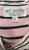 ST. JOHN COLLECTION SHORT SLEEVE CARDIGAN Size 2 (preowned)