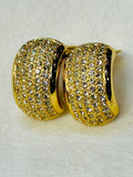 1980’s Christian Dior Rhinestone Earrings (preowned)