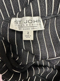 St. John skirt Black and white vertical stripes size 2 (preowned)