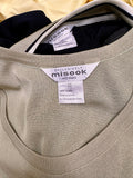 Misook Women’s Twin Cardigan and she’ll sweater Set in Black/light beige s:1X