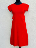 Carolina Herrera Red Dress size XS