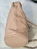 Ralph Lauren Leather Medium Emmy Bucket Chain Shoulder Bag pink (preowned/new w/tags)