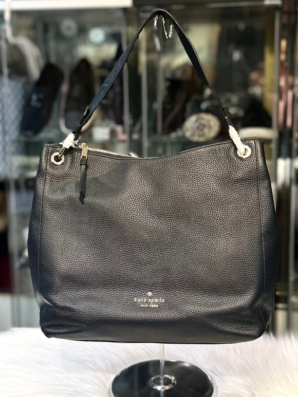 kate spade ♠️ Kat Pebbled Leather Shoulder Bag    (Preowned New with tags)