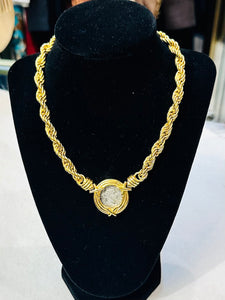 Carolee Vintage Coin Necklace (preowned)