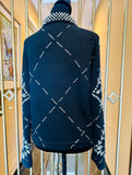 CLASSIQUES SPORT sweater/Jacket with Rhinestone Collar S: XS (preowned)