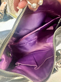Coach Midnight Black Leather Shoulder Bag (preowned)