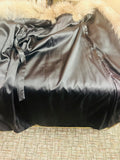 Genuine Vintage Full Length Ranch Mink and Fox Fur Coat S:14 (preowned)