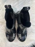 Alexander McQueen Studded Chelsea Boots size 38.5 D (preowned)