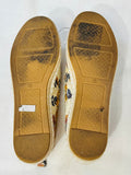 Tory Burch Beige Floral Espadrilles size 7 (preowned)