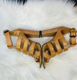 Dolce Vita Niro Stylish Tan Leather Sandals size:6 (preowned)