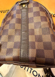 LOUIS VUITTON SPEEDY 25 Bandouliere Damier ebene shoulder bag Brown (preowned)