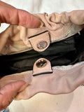 Ralph Lauren Leather Medium Emmy Bucket Chain Shoulder Bag pink (preowned/new w/tags)