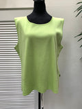 Misook twinset includes an open-front long-sleeve cardigan (2pc) size 1X (preowned)