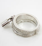 LIMITED EDITION Louis Vuitton Lockit Ring Diamond (preowned)