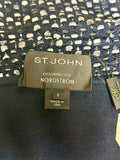 ST. JOHN NAVY BLUE BLAZER size 2 (preowned)