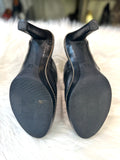 COACH Black Leather Heels (preowned)