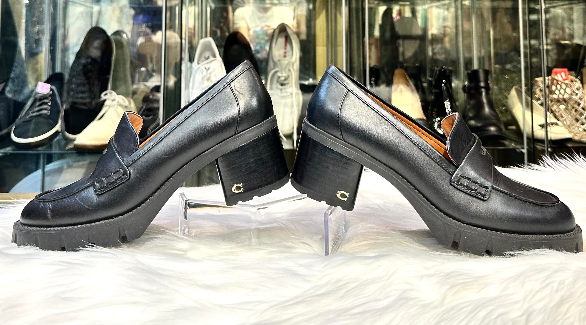 【COACH】コリーン ローファー CC948 BN COACH Colleen Loafer CC948 women's size 7.5 US (preowned