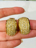 1980’s Christian Dior Rhinestone Earrings (preowned)