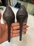Bottega Veneta Dark Brown Heels size 37 (preowned)
