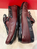 Salvatore Ferragamo Men's Burgundy Leather Driving Loafers S: 7.5 US (preowned)