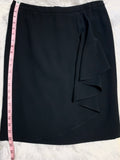 Armani Collezioni Asymmetrical Black Skirt (preowned)