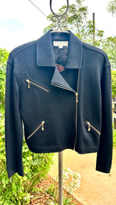 ST. JOHN SPORTSWEAR By Marie gray, black Blazer  Size: S (preowned)