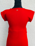 Carolina Herrera Red Dress size XS