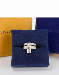 LIMITED EDITION Louis Vuitton Lockit Ring Diamond (preowned)