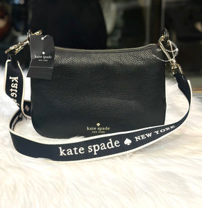 Kate Spade Black Crossbody Bag (preowned / new !! ))