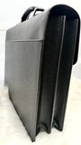 LOUIS VUITTON AUTHENTIC ROBUST BRIEFCASE IN BLACK TAIGA LEATHER (preowned)