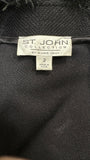 ST. JOHN KNITS ROCKSTAR JACKET size 2 (pre-owned)